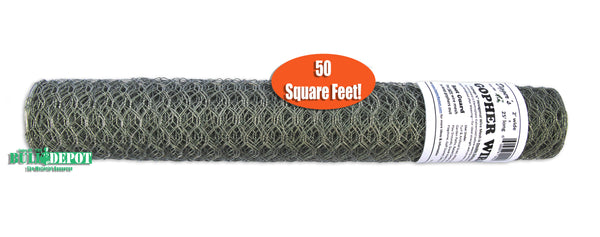 Digger's RootGuardTM 2 Foot x 25 Foot (50 Sq Ft) Gopher Wire Roll