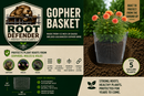 1/2 Inch Welded 5 Gallon Gopher Basket - 12 Pack