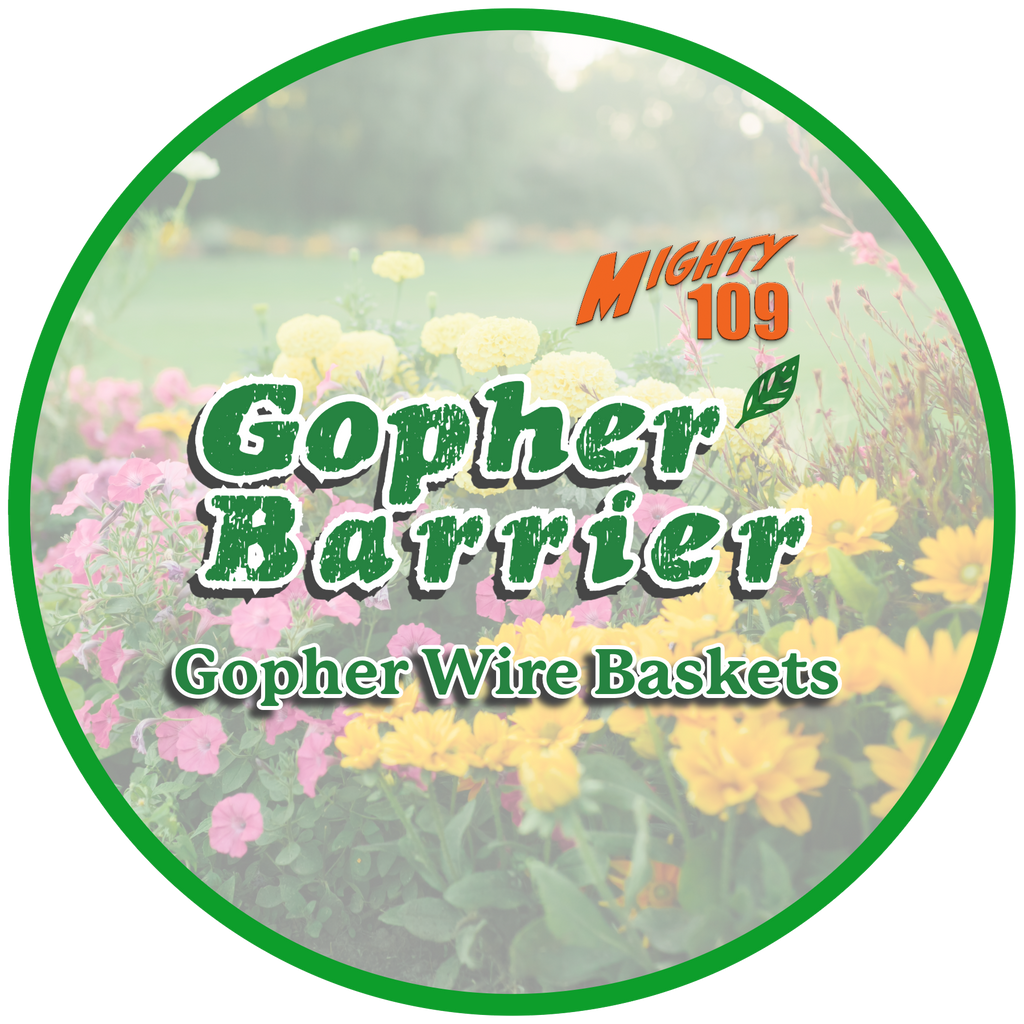 Gopher Barrier, Gopher Wire Baskets, Large (Up to 10 Gallon), 5 Pack
