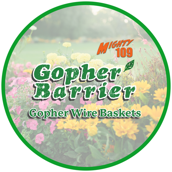 Gopher Barrier, Gopher Wire Baskets, Large (Up to 10 Gallon), 5 Pack