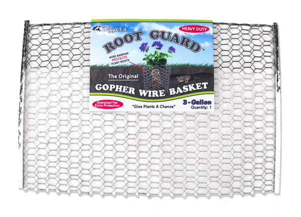 BULK RootGuardTM 3-Gallon Heavy Duty Gopher Wire Baskets (48 Baskets Total)