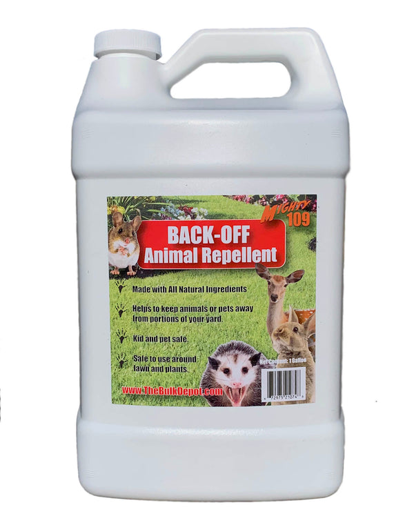 MIGHTY109 BACK-OFF Animal Repellent - 1 Gallon