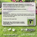 MIGHTY109 BACK-OFF Repelente de ardillas - 1 galón