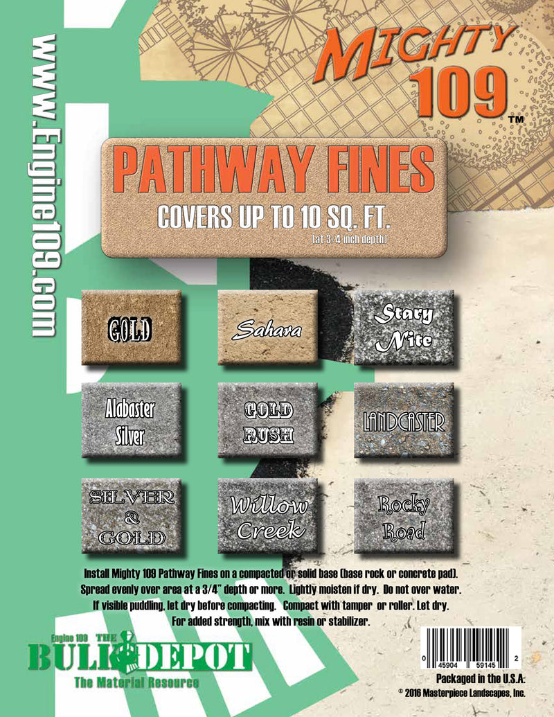 Mighty109 Pathway Fines (granito descompuesto) (varias opciones de color)