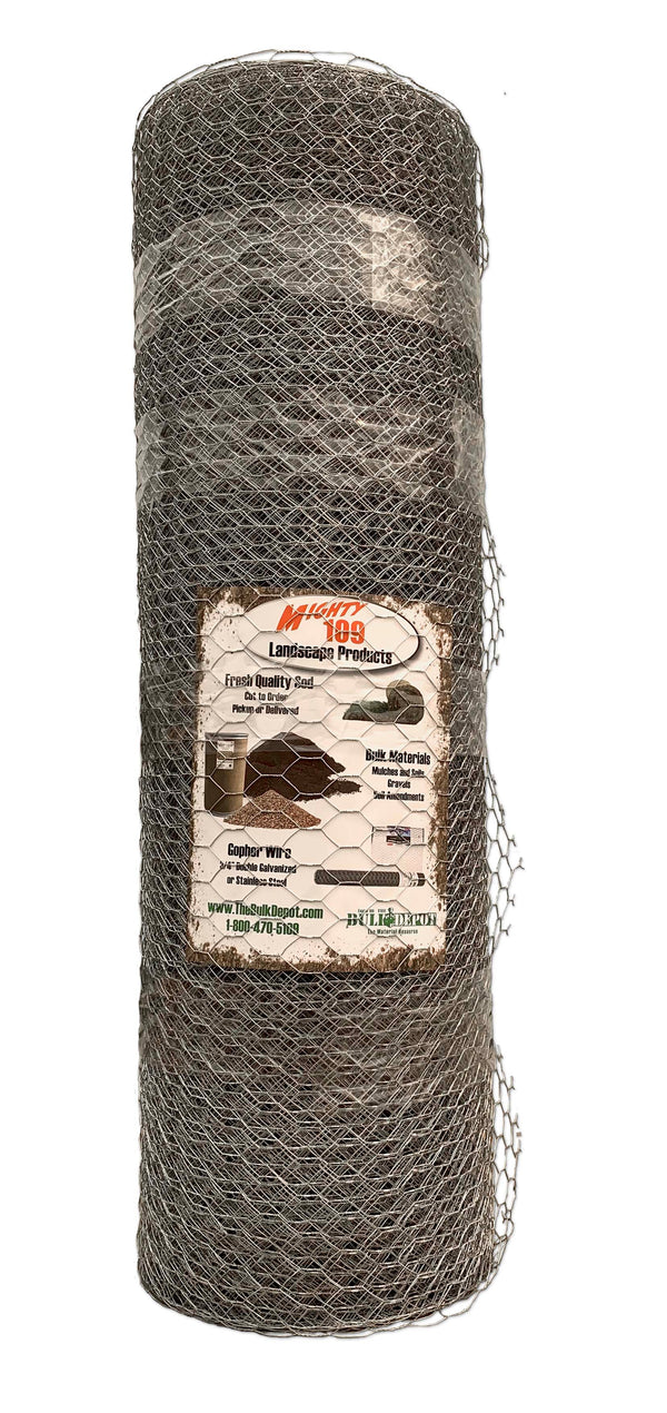 MIGHTY109 General Purpose 1" - 20 Gauge Galvanized Wire Mesh