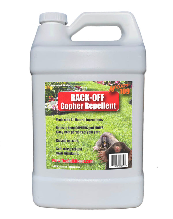 BACK-OFF Gopher Repellent - 1 Gallon