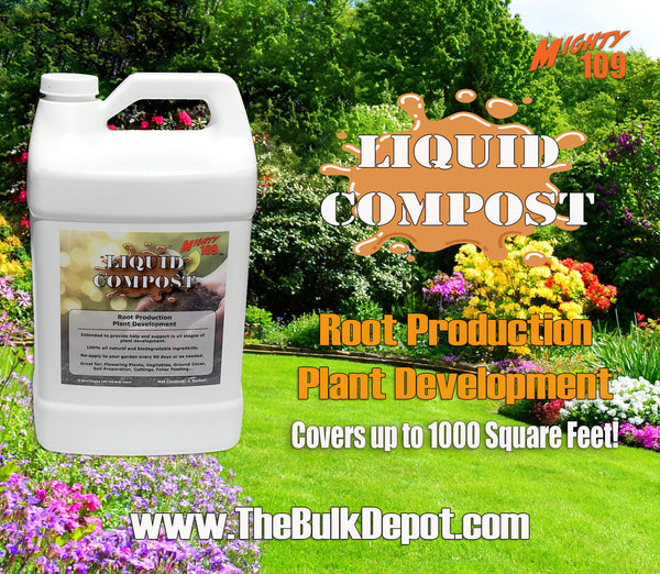 LIQUID COMPOST, 1 Gallon, Covers up to 1000 Square Feet!