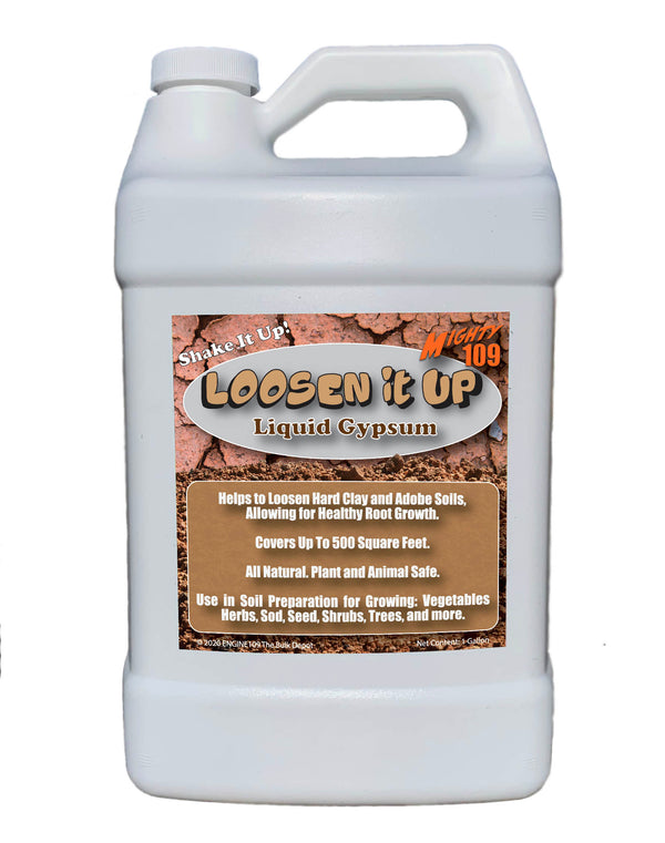 LOOSEN IT UP! Liquid Gypsum - Natural Soil Softener - 1 Gallon