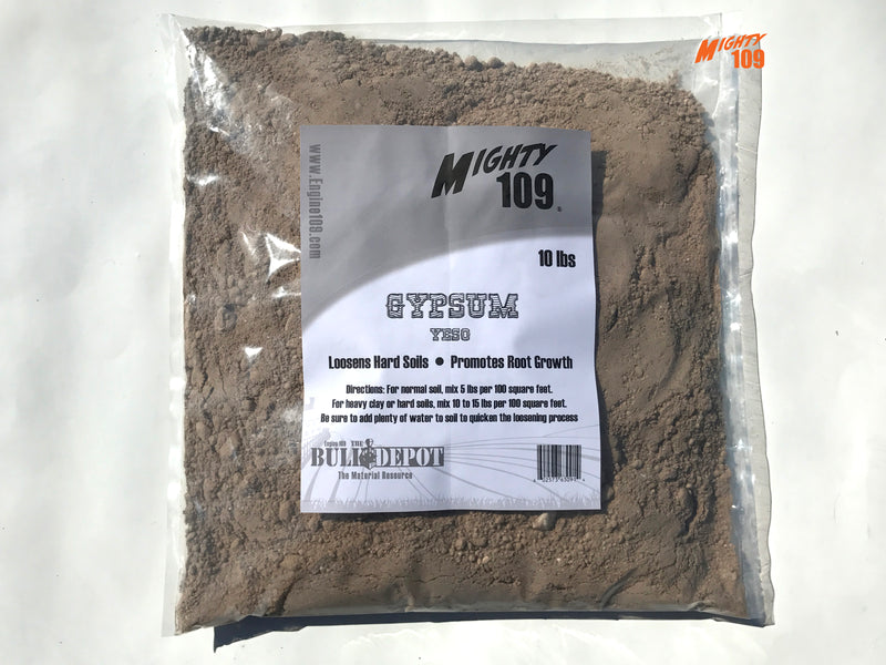 MIGHTY109 Gypsum Yeso, Garden Soil Softener