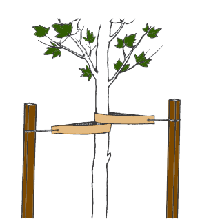 BULK 100 Pack MIGHTY109 18" Heavy Duty Tree Straps