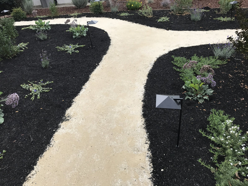 Mighty 109 Pathway System - ¡Convierta su feo y agrietado concreto en un hermoso camino natural!